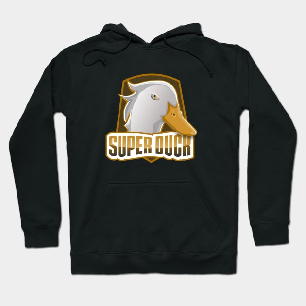 Super Duck T-Shirt Hoodie by paynow24